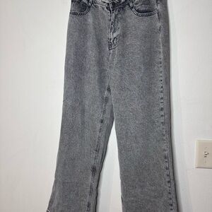 DR2 Black and White Patterned Jeans